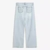 Calças de Jeans largas com tachas em forma de estrela – Calças