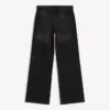 Calças de jeans largas de cintura média