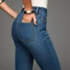 Calças de Jeans Skinny de cintura alta – Calças