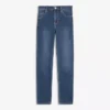 Calças de Jeans Skinny de cintura média com efeito push-up