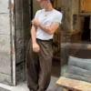 Calças Jogger xadrez