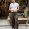 Calças Jogger xadrez