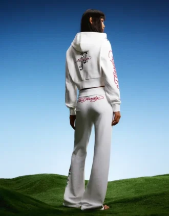 Calças largas Ed Hardy X Bershka