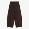 Calças largas felpudas com elásticos – #Bershkastyle – Mulher