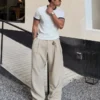 Calças Super Baggy Tailored Fit