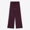 Calças Wide Leg com cintura elástica