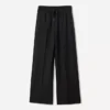 Calças Wide Leg e macias – Calças – Mulher