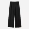 Calças Wide Leg e macias – Calças – Mulher