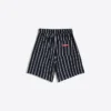 Calções com efeito de toalha às riscas – Bershka Lovers