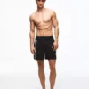 Calções de banho estampados de corte largo com cintura dupla – Acessórios – Homem