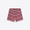 Calções de banho largos Fit às riscas – Bershka Lovers