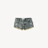 Calções de cintura baixa Aries X Bershka – #Bershkastyle – Mulher