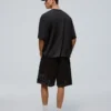 Calções de malha estampados