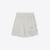 Calções de malha estampados