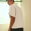 Camisa de manga curta com corte largo – Camisas