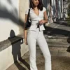 Camisa de manga curta com fecho – Camisas e blusas