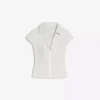Camisa de manga curta com fecho – Camisas e blusas