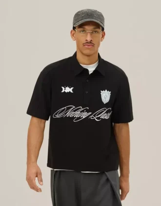 Camisa de polo de calção bordada – Camisas