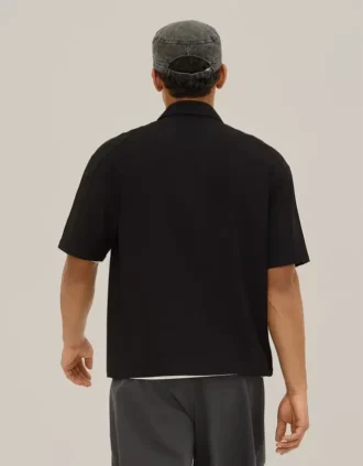 Camisa de polo de calção bordada – Camisas