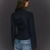 Camisa justa com mangas largas – Camisas e blusas