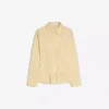 Camisa justa com pinças
