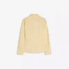 Camisa justa com pinças