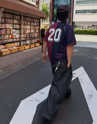 Camisa polo de calções estampada