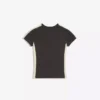 Camiseta de manga curta com estampa desportiva – T-shirts