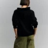Camisola com capuz com estampado Cardi B