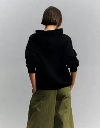 Camisola com capuz com estampado Cardi B