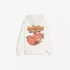 Camisola com capuz com estampado de carros