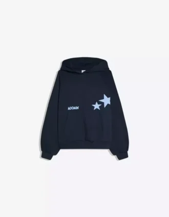 Camisola com capuz com estampado Moomin