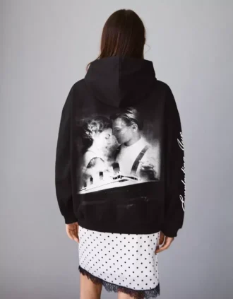 Camisola com capuz e estampado Titanic