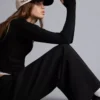 Camisola com capuz e fecho de correr em mistura de modal macio – Sweatshirts e hoodies