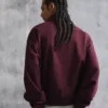 Camisola com capuz estampada e fecho – Sweatshirts e hoodies
