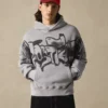 Camisola com capuz estampada – Sweatshirts e hoodies