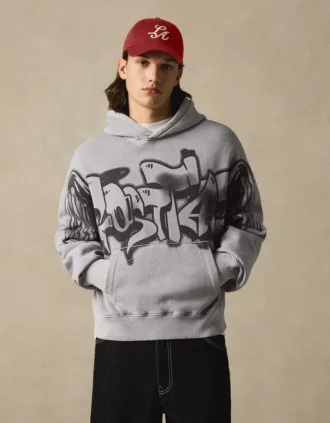 Camisola com capuz estampada – Sweatshirts e hoodies