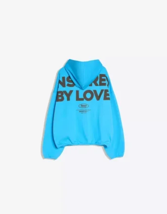 Camisola com capuz estampada – Sweatshirts e hoodies