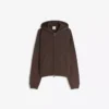 Camisola com capuz oversize com fecho – Sweatshirts e hoodies