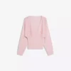 Camisola com decote em V e faixa