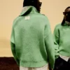 Camisola com gola polo