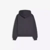 Camisola curta com fecho e corte largo com estampado – Sweatshirts e hoodies