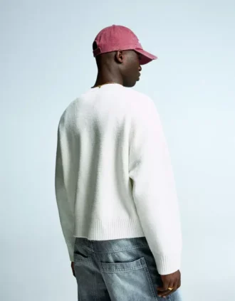 Camisola de gola redonda – Camisolas e cardigãs – Homem