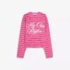 Camisola de gola redonda às riscas – Camisolas e cardigãs – Homem