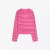 Camisola de gola redonda às riscas – Camisolas e cardigãs – Homem