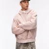 Camisola Fit com capuz de corte largo – Sweatshirts e hoodies