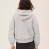 Camisola Fit com fecho e corte largo com estampado – Sweatshirts e hoodies