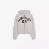 Camisola Fit com fecho e corte largo com estampado – Sweatshirts e hoodies