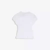 Camisola franzida com laços laterais