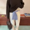 Camisola Oversize de Gola Redonda